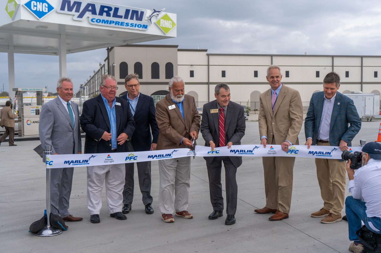 Atlanta Gas Light, Chesapeake Utilities celebrate the opening of CNG fueling station at Port of Savannah