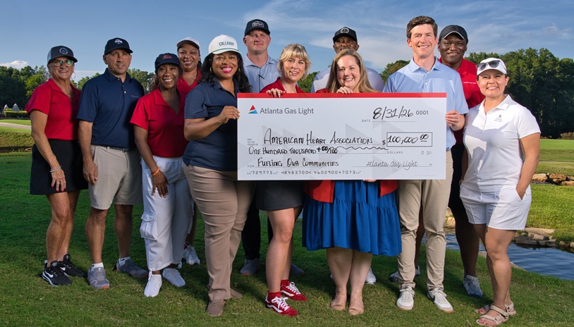 Atlanta Gas Light’s annual charity golf tournament raised $250,000 for three Georgia nonprofits supporting health care, education and youth development.