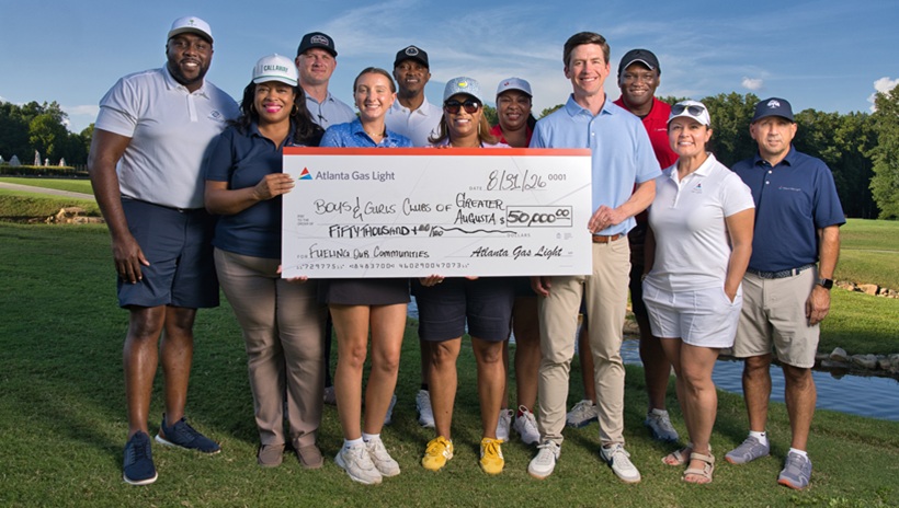 Atlanta Gas Light’s annual charity golf tournament raised $250,000 for three Georgia nonprofits supporting health care, education and youth development.