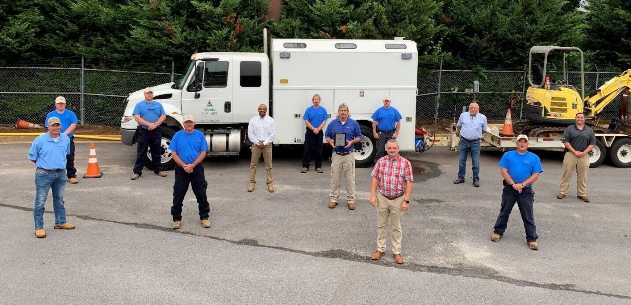 AGL's Carrollton Service Center receives 811 Day safe digging award